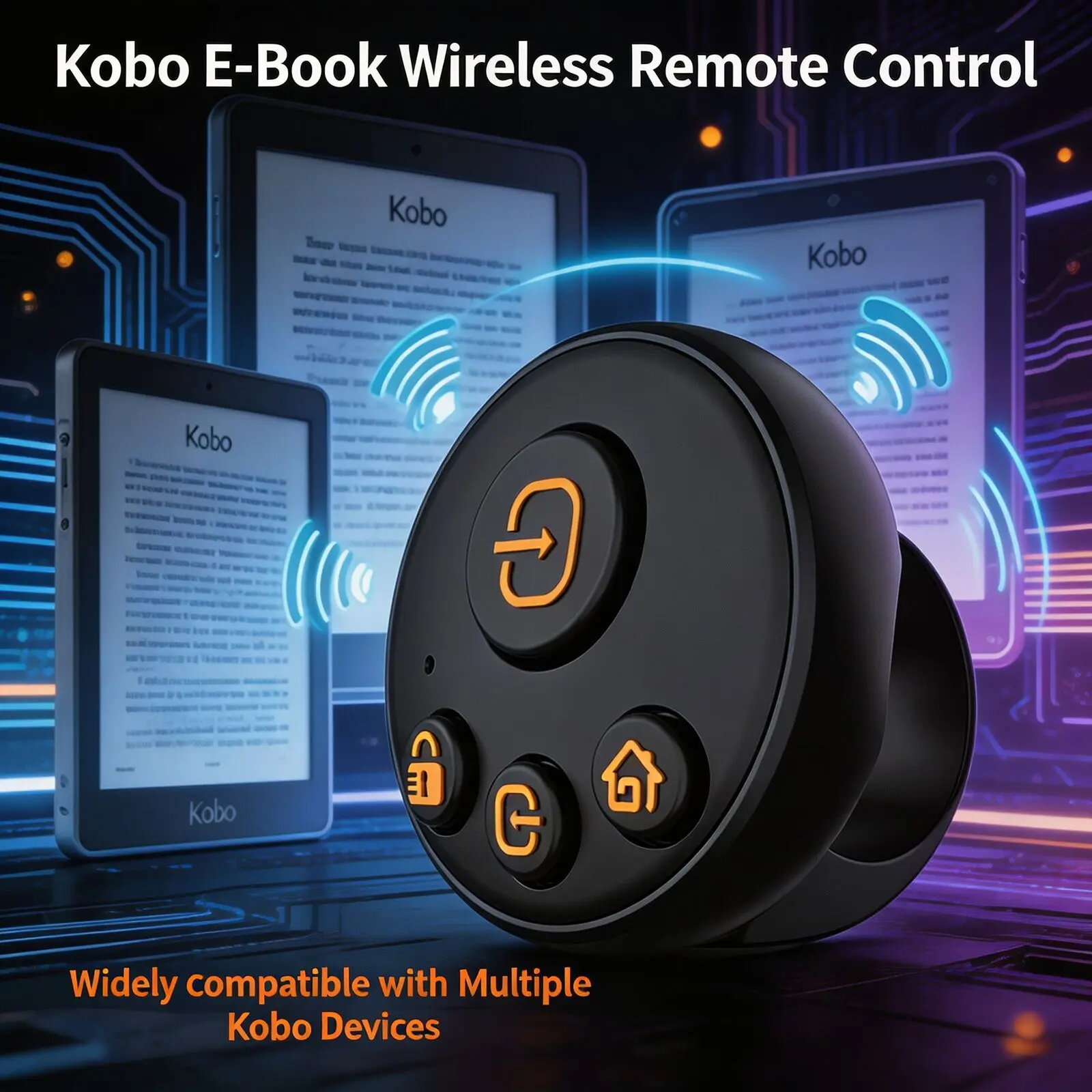 Ebook Bluetooth Page Turner Remote Control Finger Ring Adjustable Elastic Wrist Strap Support 15m Long Distance Remote Control