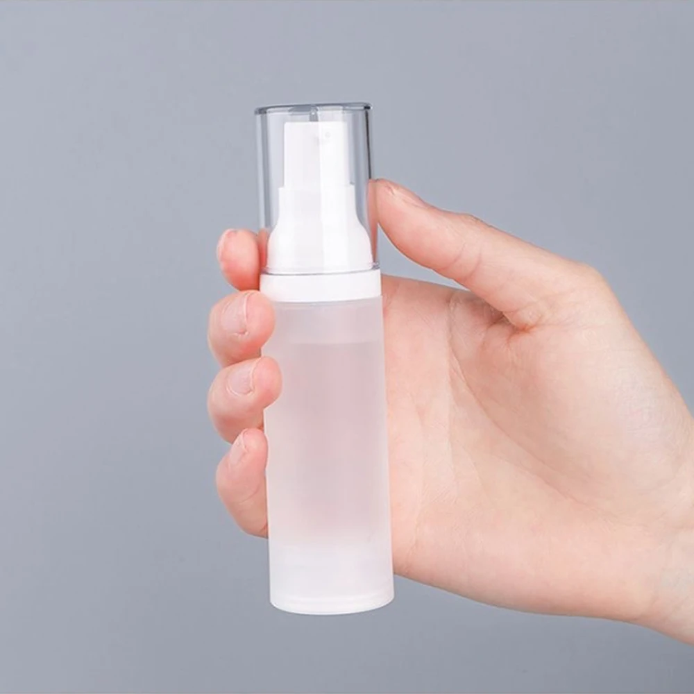 Draagbare vacuüm hervulbare flessen Cosmetische lotion Crèmecontainer reispompfles 15ML 30ML 50ML