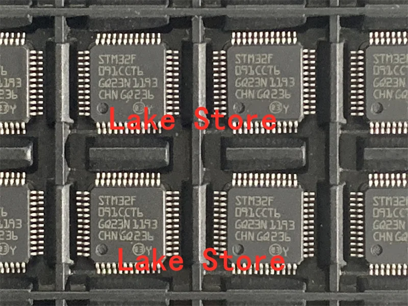 20 unids/lote STM32F091CCT6 STM32F091CBT6 LQFP STM32F091CCU6 QFN STM32F091