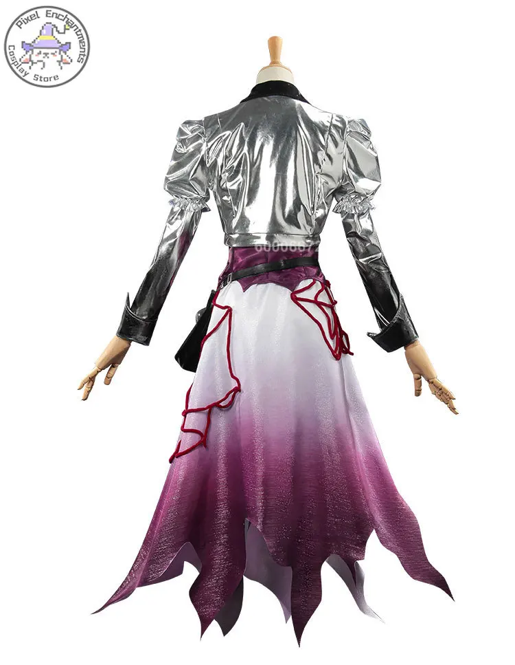 الهوية V Yin Ti المرأة الطبيب تأثيري حلي ثنائية الأبعاد نفس النمط ألعاب وأنيمي مجموعة الملابس النسائية الكاملة خمر #6