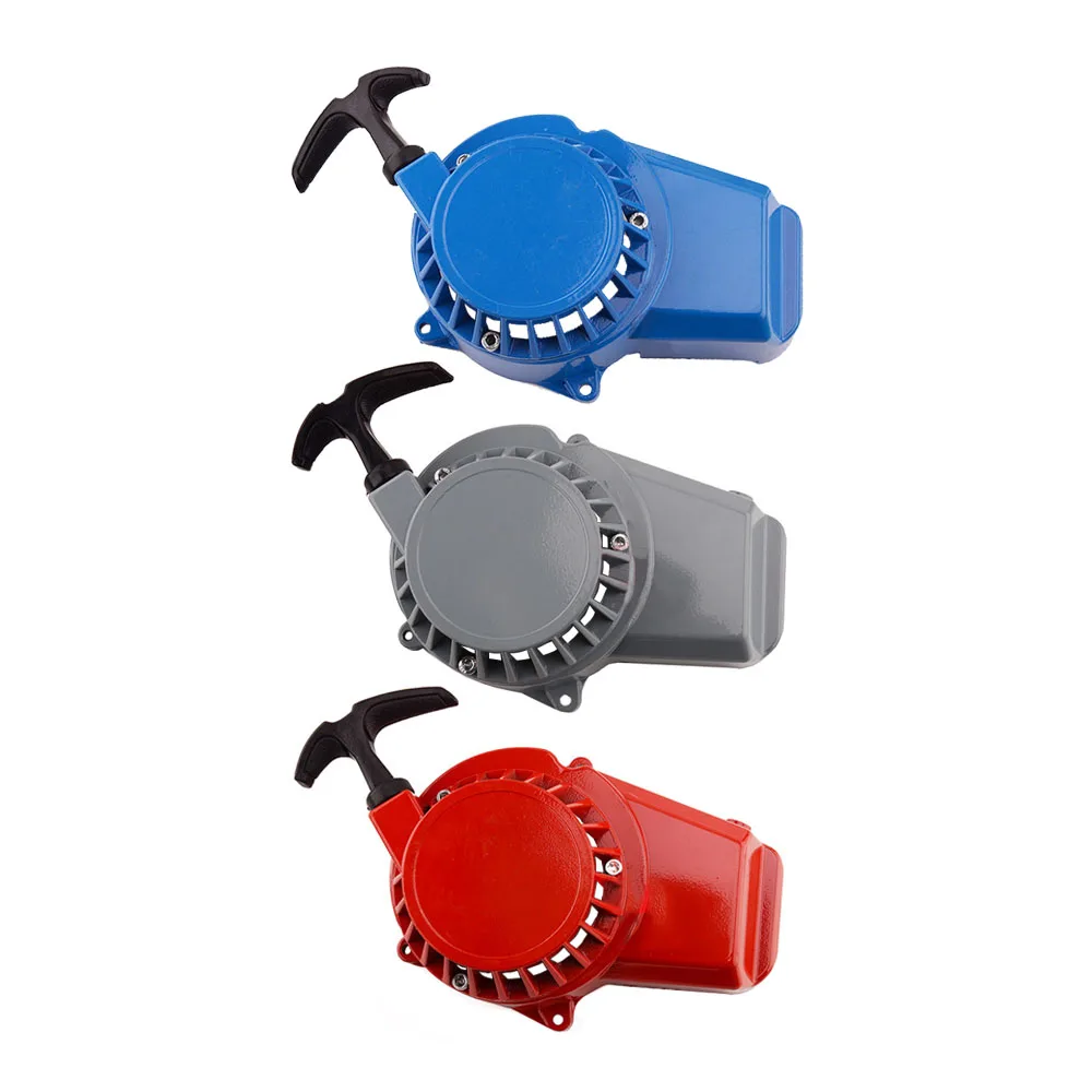 Arrancador de retroceso de 47cc y 49cc para Mini Dirt Pocket Pit Bike Moto ATV Quad Dirt Bike, extractor de arranque de retroceso