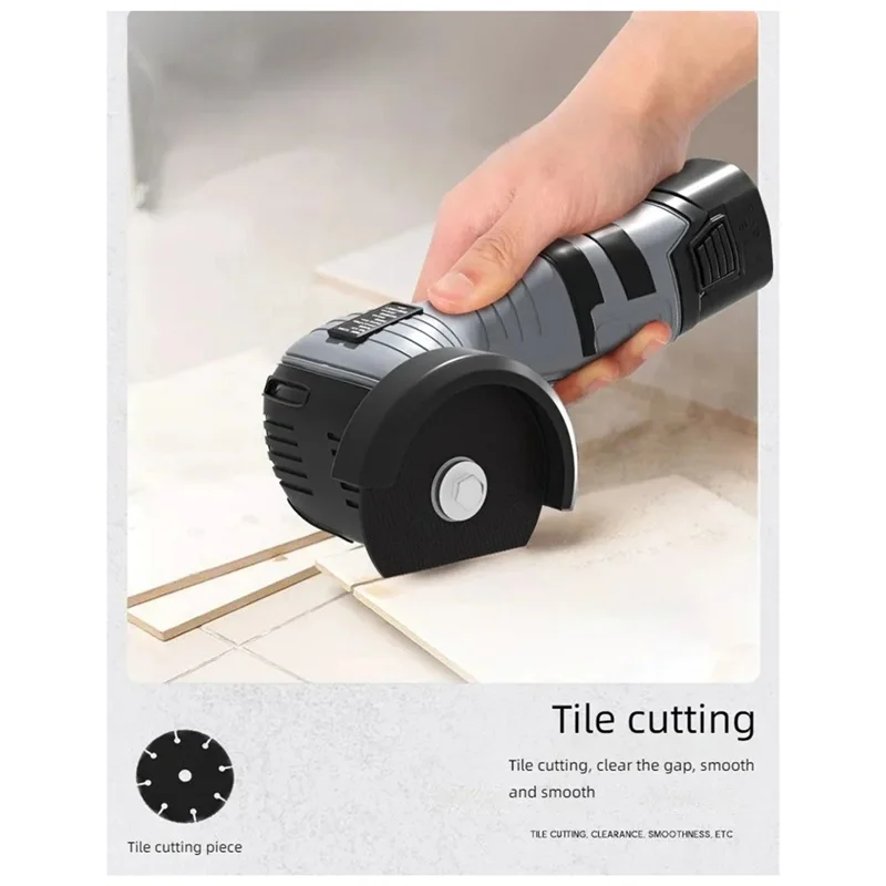 ABBY-16.8V اللاسلكي طاحونة زاوية كهربائية 6500R/دقيقة بطارية ليثيوم صغيرة تلميع ماكينة الطحن قوة قطع الماس #3