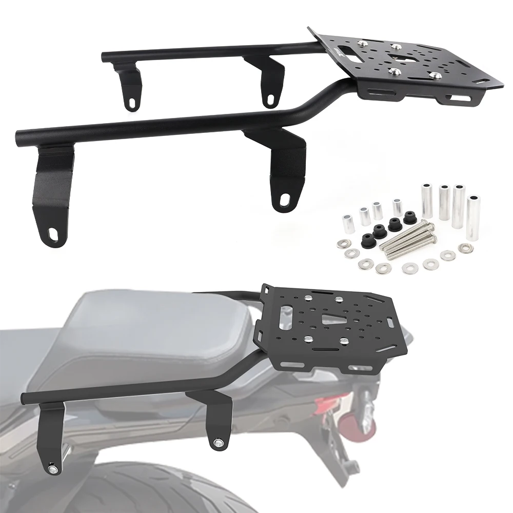 

For Benelli TRK 502 2017 2018 2019 2020 2021 2022 2023 2024 2025 Rear Luggage Rack Carrier Case Top Box Support Holder Bracket