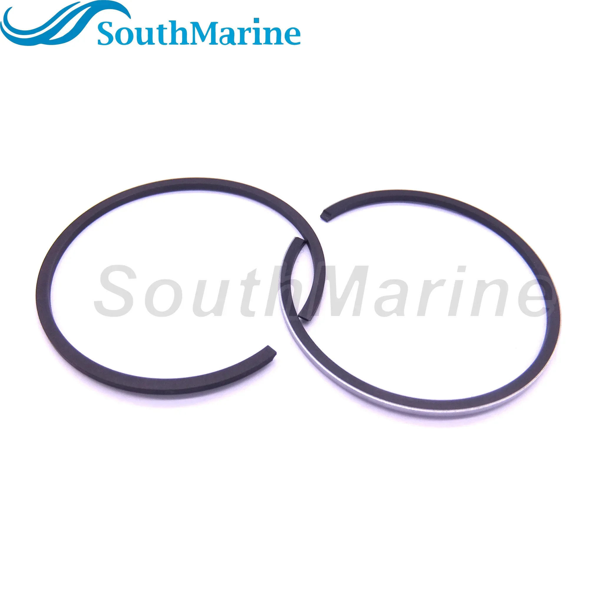 محرك القارب 39-803678A3 39-8M0080355 مجموعة حلقات المكبس STD لـ Mercury Mariner 6HP 8HP 9.8HP، 50 مم #4