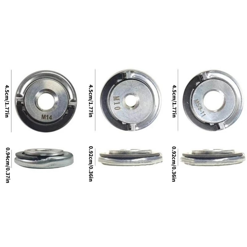 

652F Locking Nut Pressure Plate for Rapid MTen M14 5/8-11 Grinders Cutter Changes