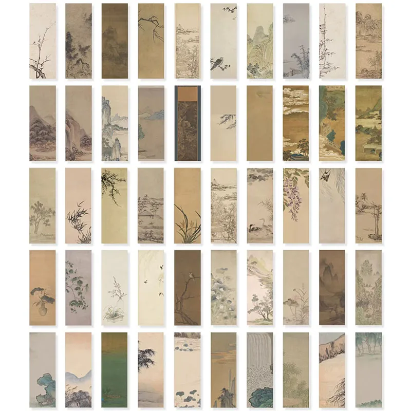 

Бумага для практики каллиграфии небольшого формата, спелая бумага Xuan без биты с шелковистым прикосновением, 7x20 см для детальных сценарий