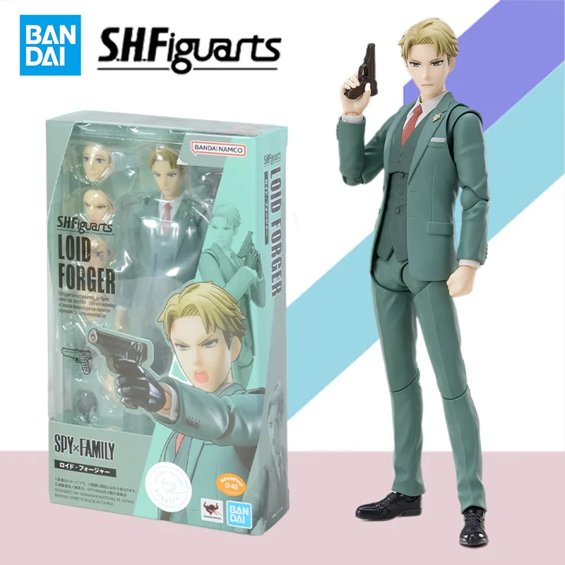 

Bandai Original S.H.Figuarts SHF SPY×FAMILY Loid Forger Twilight Model Kit PVC Anime Action Figure Finished Model Kit Toy Gifts