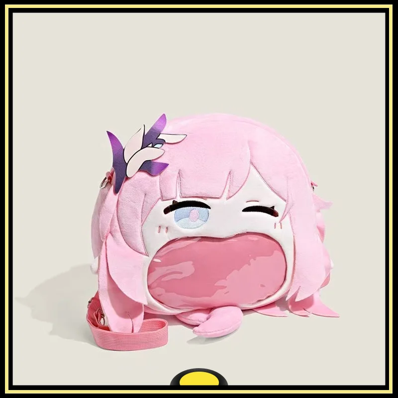 

Honkai Impact 3 Elysia ItaBag Knapsack Big Mouthed Backpack Peripheral Products Fashion Anime Trendy Play Birthday Gift Original