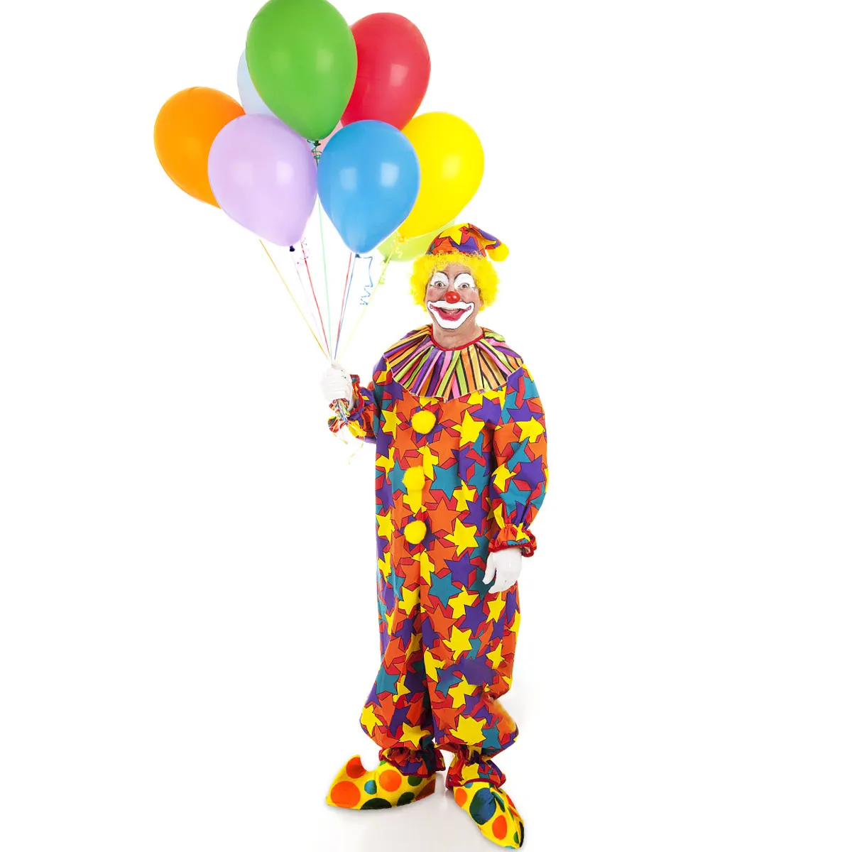

Colorful Clown Shoes Design Party Clown Costume Accessories For Halloween Masquerade Carnival Fun Events