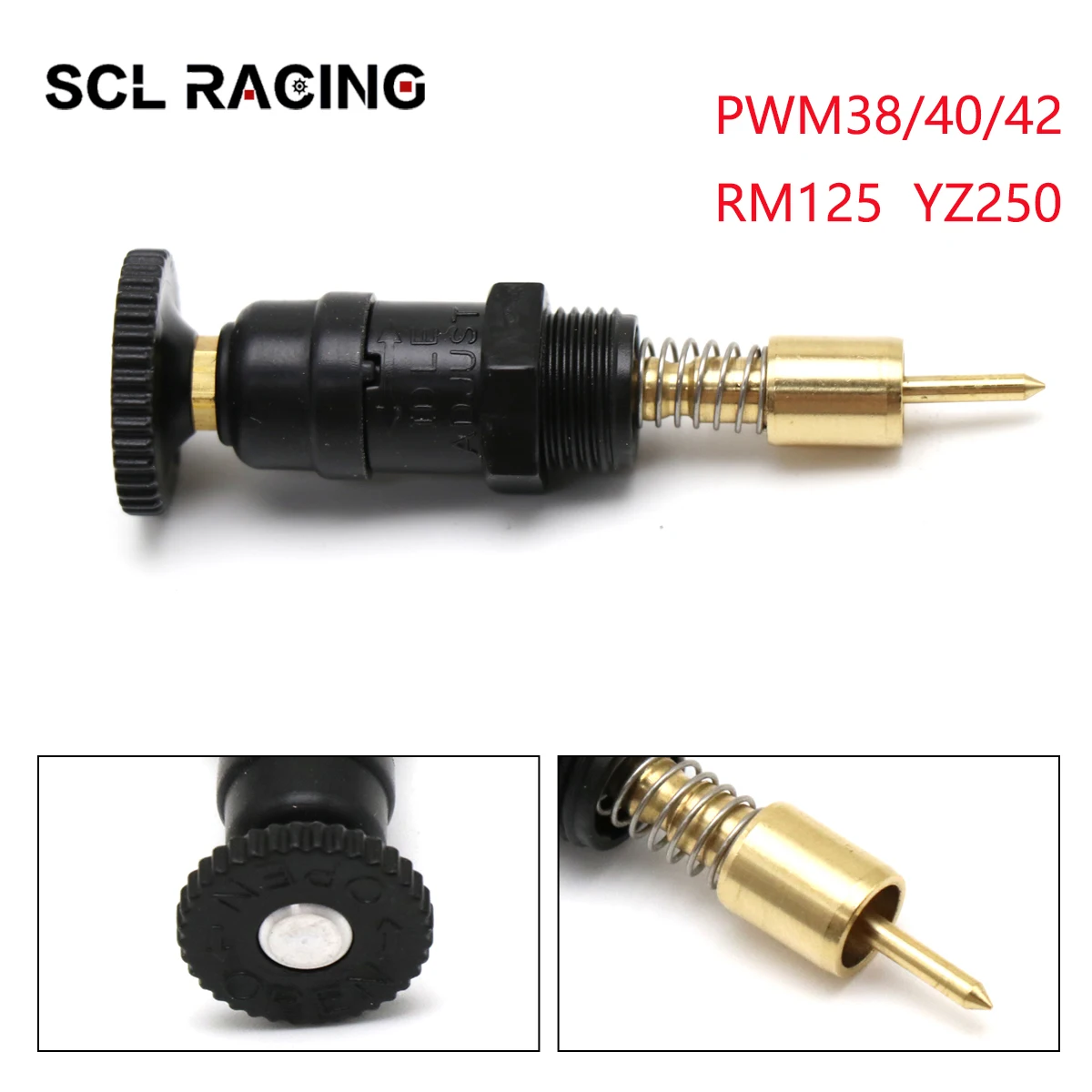 SCL Racing Manual Choke Plunger Carburetor Starter Valve For Keihi PWM38/40/42 Starter Valve Repair Parts 1166-834-2200 018-201