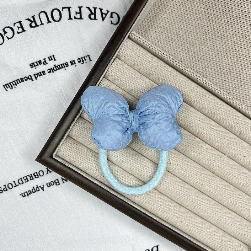 Labubu Doll Clothes Decoration Candy Colorful Bow Headwear Plump Cotton-filled Bow Headband Labubu Accessories