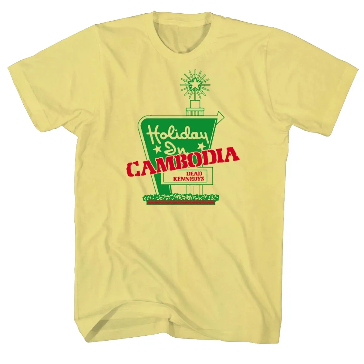 Dead Kennedys T-Shirt S-5XL COTTON YELLOW