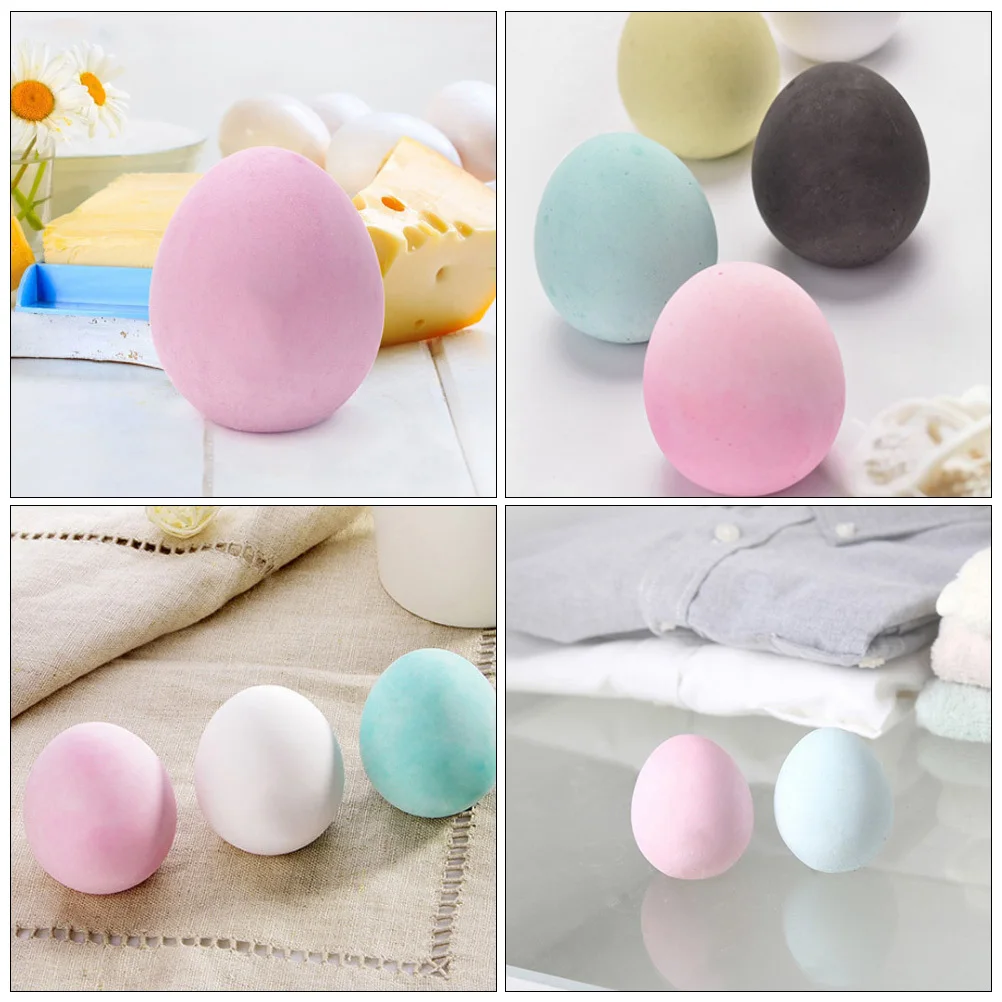 

1pc Diatomite Deodorizing Egg Reusable Moisture Removing Ball For Refrigerator Home Air Purifier Humidity Regulator Freshener