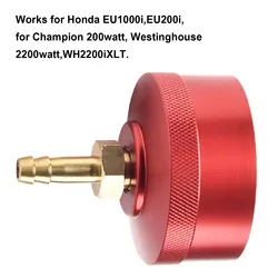 Extended Run Fuel Gas Cap Brass Hose For Honda EU2200i EU1000i EU2000i EU20i Extended Run Fuel Gas Tank Cap Generator Parts