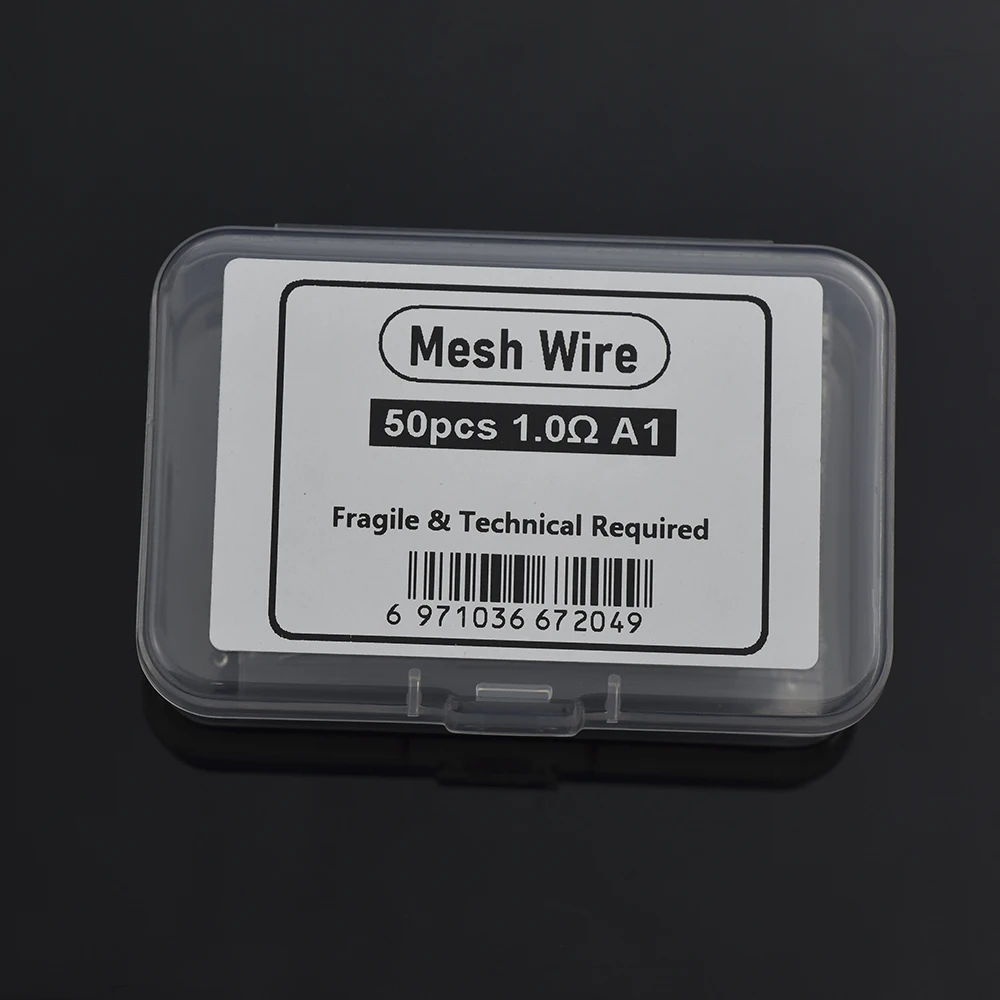 Wholesale 50/100pcs Rebuild Master A1 Mesh Wire Resistance 1.0ohm 6.2x6mm to Repair Home Electronics Accessary Parts