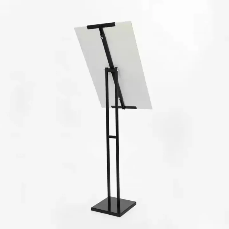 Hanging easel display Poster stand Popular metal Bevel metal