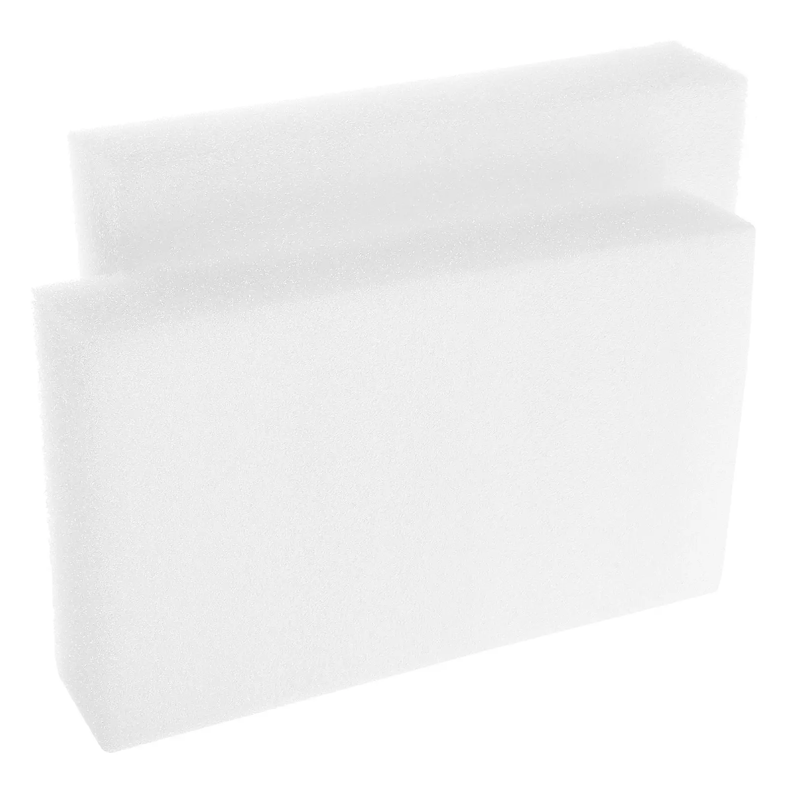 

2 Pcs White Cotton Foam Pad 250x150x50mm Packing Material for Crafts Delivery Liner Multi Use Insert Boards