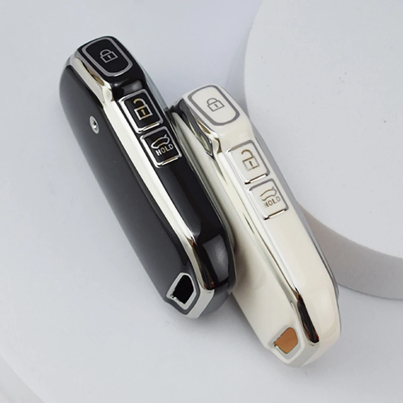 3 4 5 Button TPU Car Key Case Cover for Kia Sportage 2023 Kia Ray Sorento Soul Telluride Cerato 2020 K5 K8 2022 Shell Fob Holder