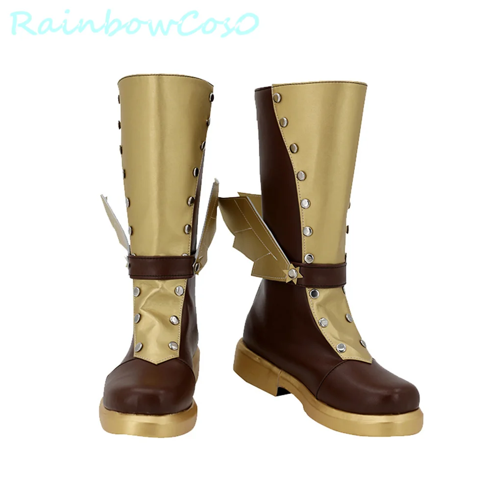 IDOLiSH7 AGF2017 MECCANICO LULLABY Izumi Mitsuki Cosplay Scarpe Stivali Gioco Anime Halloween RainbowCos0 W3151
