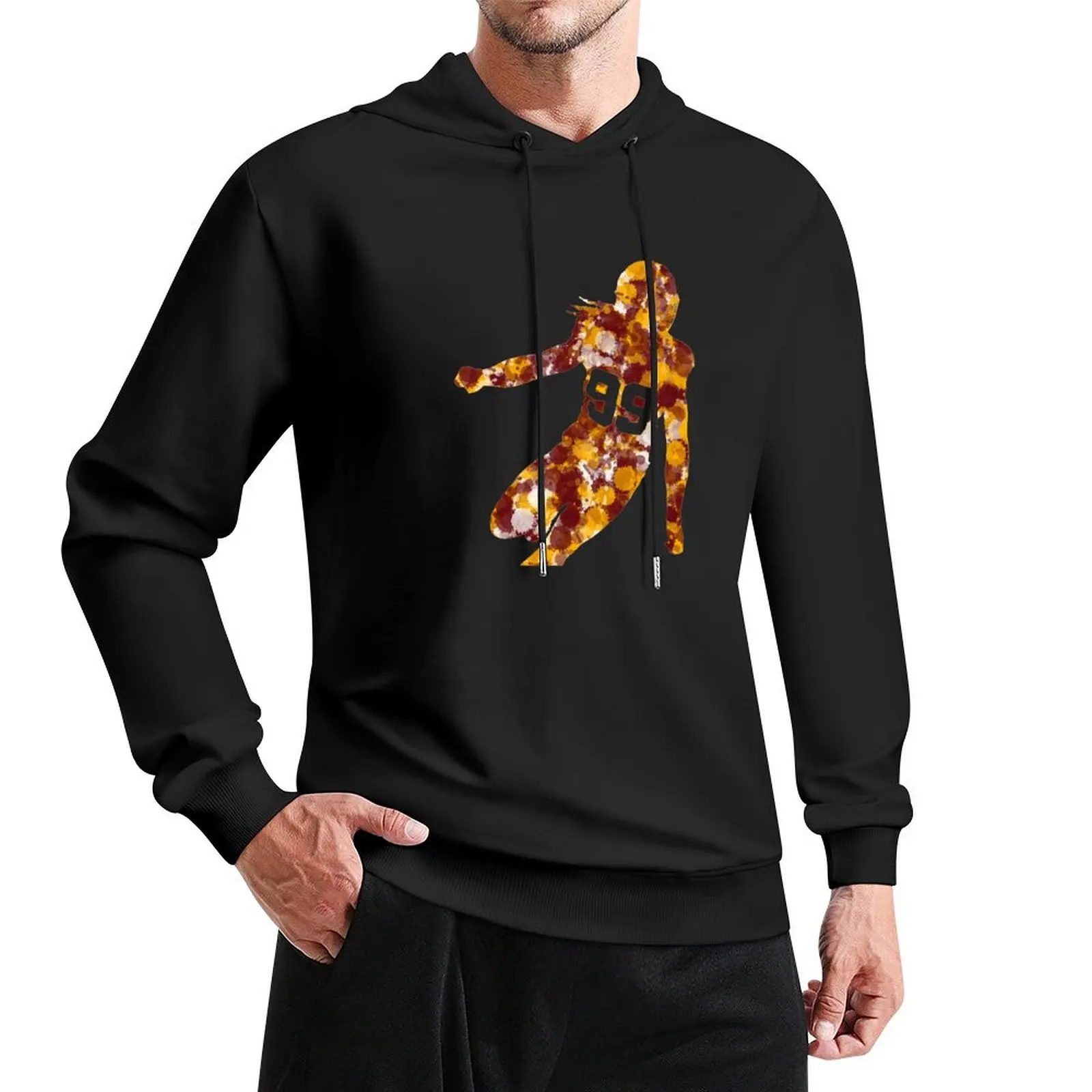 Splatter Young Pullover Hoodie streetwear men men clothing hoodies for men high quality