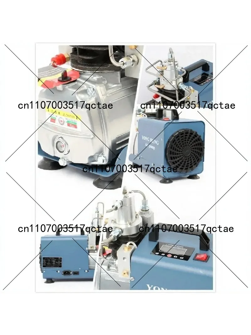 1.8KW Electric Air Compressor 110V/220V, 4500PSI High Pressure Pump for Scuba Diving and PCP Air Rifle