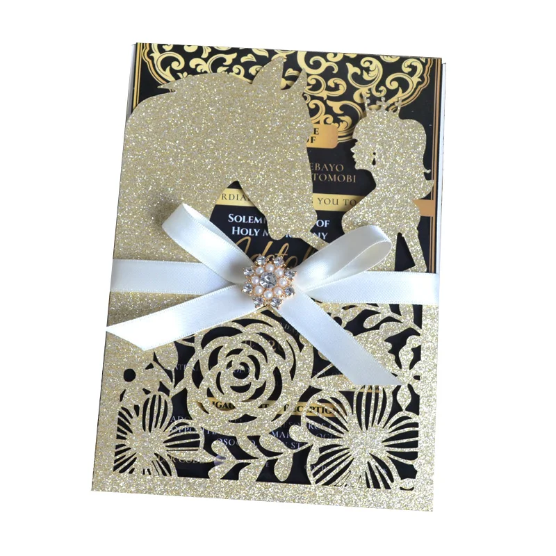 Sweet 16 Birthday Invitaciones de Quinceaera Party decorations Quinceaneral Invites Laser Cut quinceanera invitations Horse