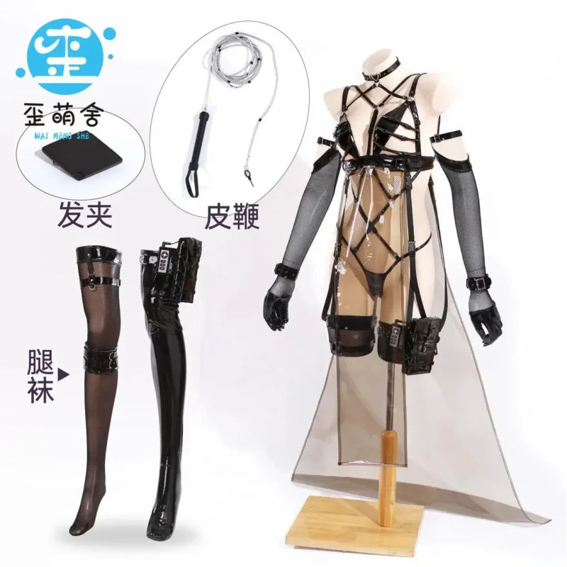 DY20NIKKE The Goddess of Victory Mihara Cosplay Costumes for Women Mihara Combat Costume Halloween Women Party Dress Outfit25