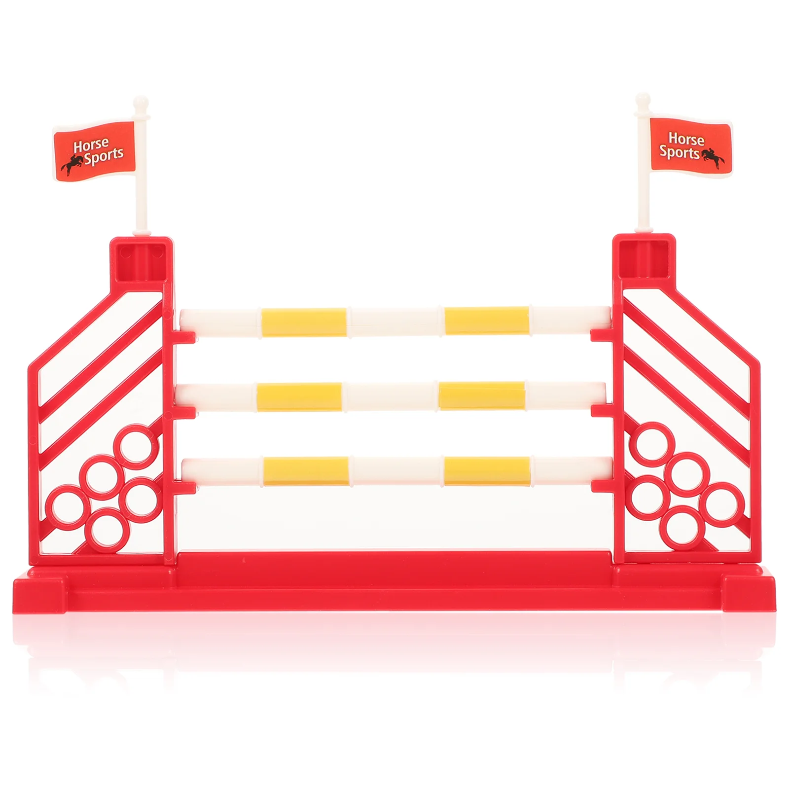 

Fence Horse Training Hurdle Toy Corral Miniature Toddler Playset Dollhouse Accessories Stable