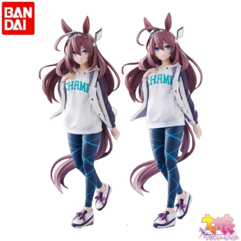 

В наличии оригинальная фигурка Bandai Banpresto, модель статуи, товары в стиле аниме, экшн-фигурка Mihono Bourbon Uma Musum