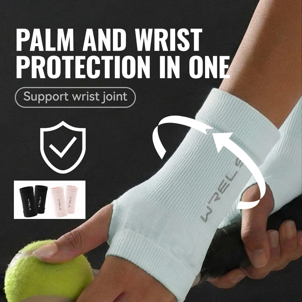 WRELS Breathable Mesh Wrist Support Pain & Sprain Protection wristbands Man Woman lightweight fitness Tennis Sweat wristbands
