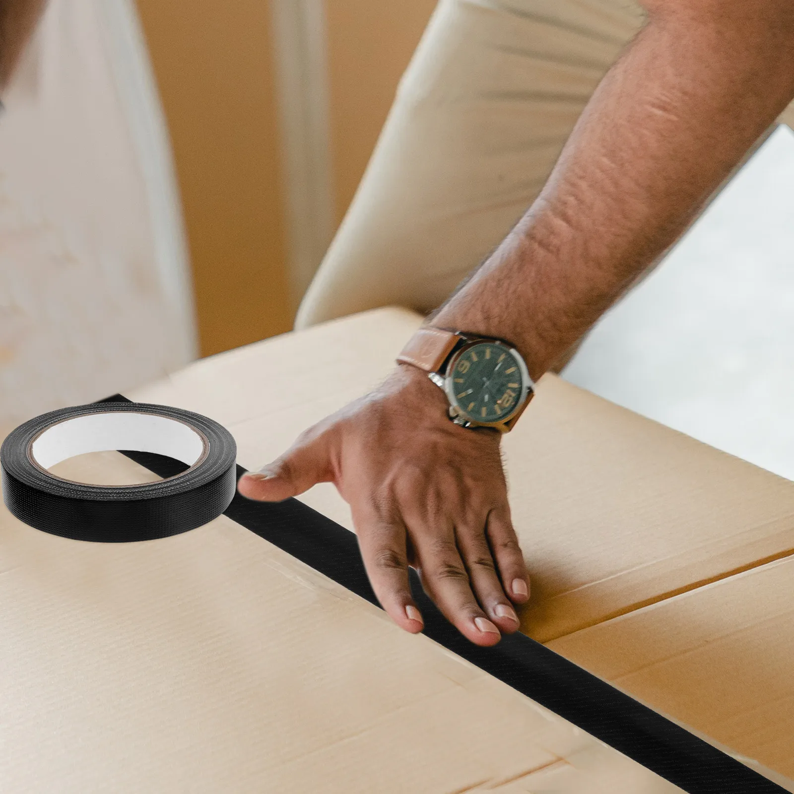 

3 Rolls Waterproof Pipe Repair Tape Leak Proof Sealant Strong Adhesive PVC PPR Metal Pipe Duct Seal Caulk Black High Strength