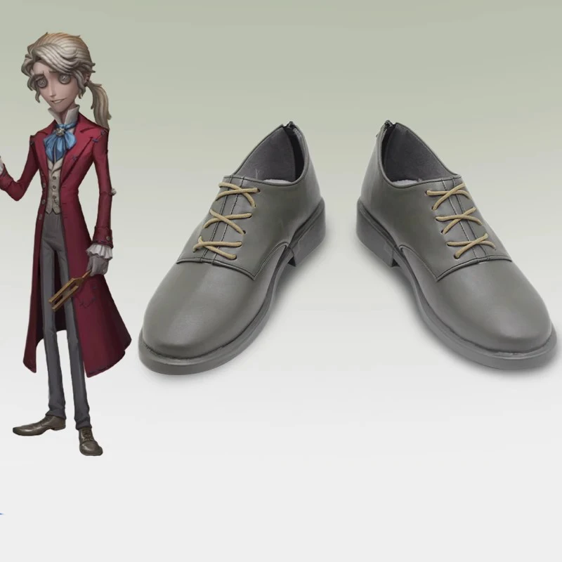 

Identity V Frederick Kreiburg Cosplay Shoes Identity Cosplay Boots Shoes Party PU Leather Halloween Party Props Asian Size