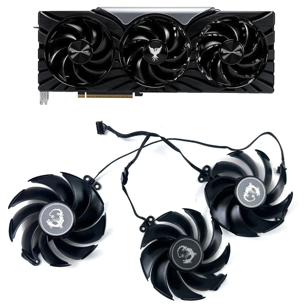 

Cooling Fan TH9520B2H-PCB04 90MM RTX5090 5080 For Gainward RTX 5090 Phantom GS GeForce RTX5080 Phoenix video card fans