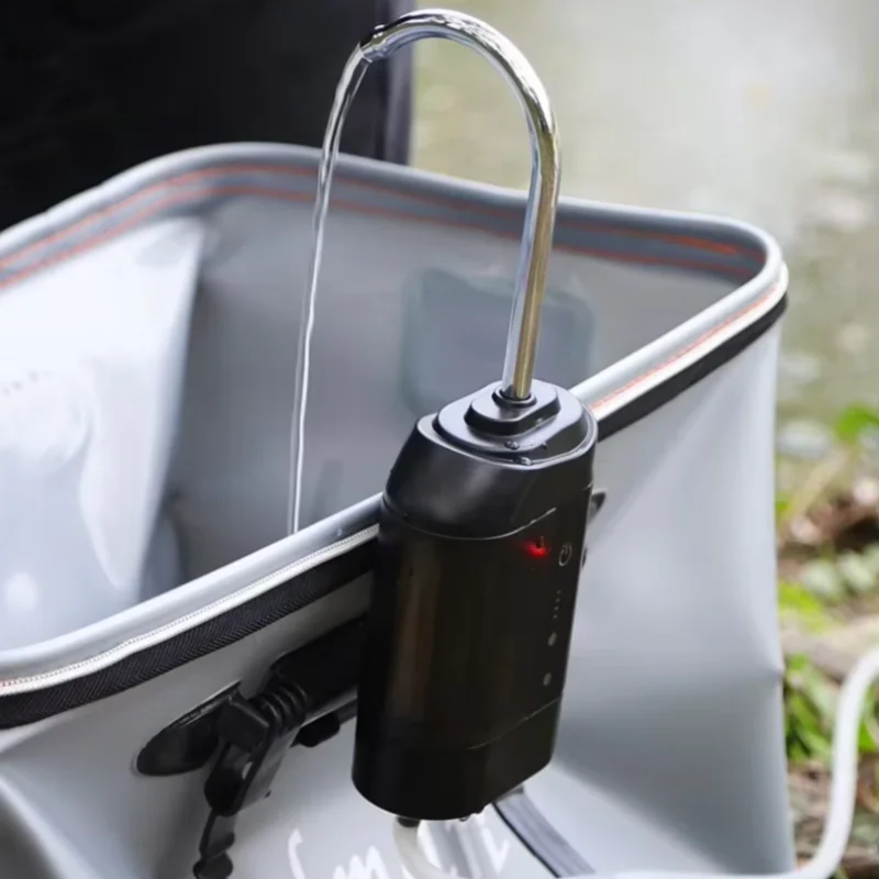 WAP01 Induction Fishing Box Pump with LED Light Automatic Water Aerator USB Powered For Outdoor Fishing Tackle