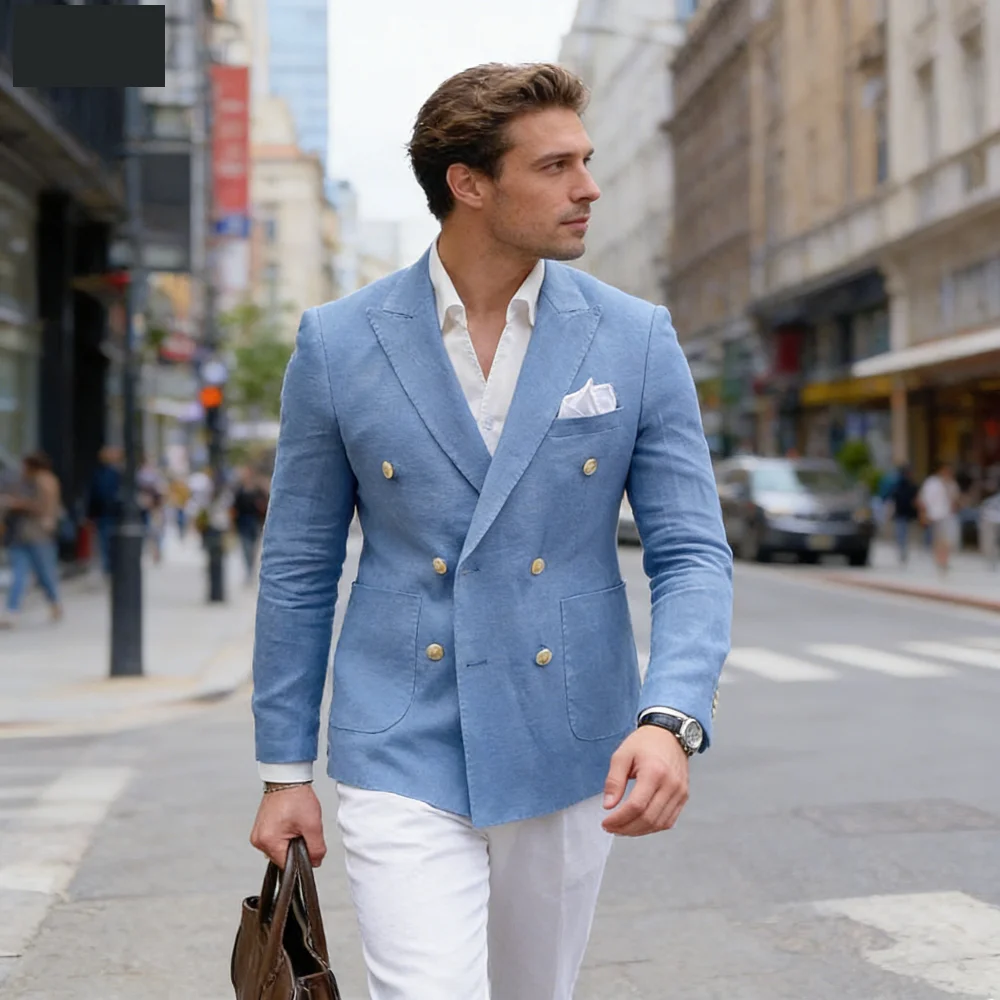 

Men's 3XL Férias Diárias Blazer Slim Fit Wedding Smoking Graduation Ball Lightweight Stretch Business Spring Black Tuxedo Jacket