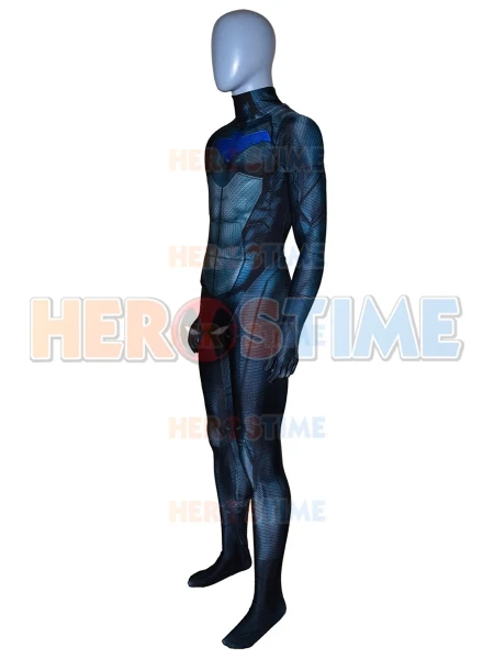 Halloween Female Nightwing Cosplay Costume Adults Kids Girls Woman Ladys Superhero Zentai Men Boys Male Bodysuit