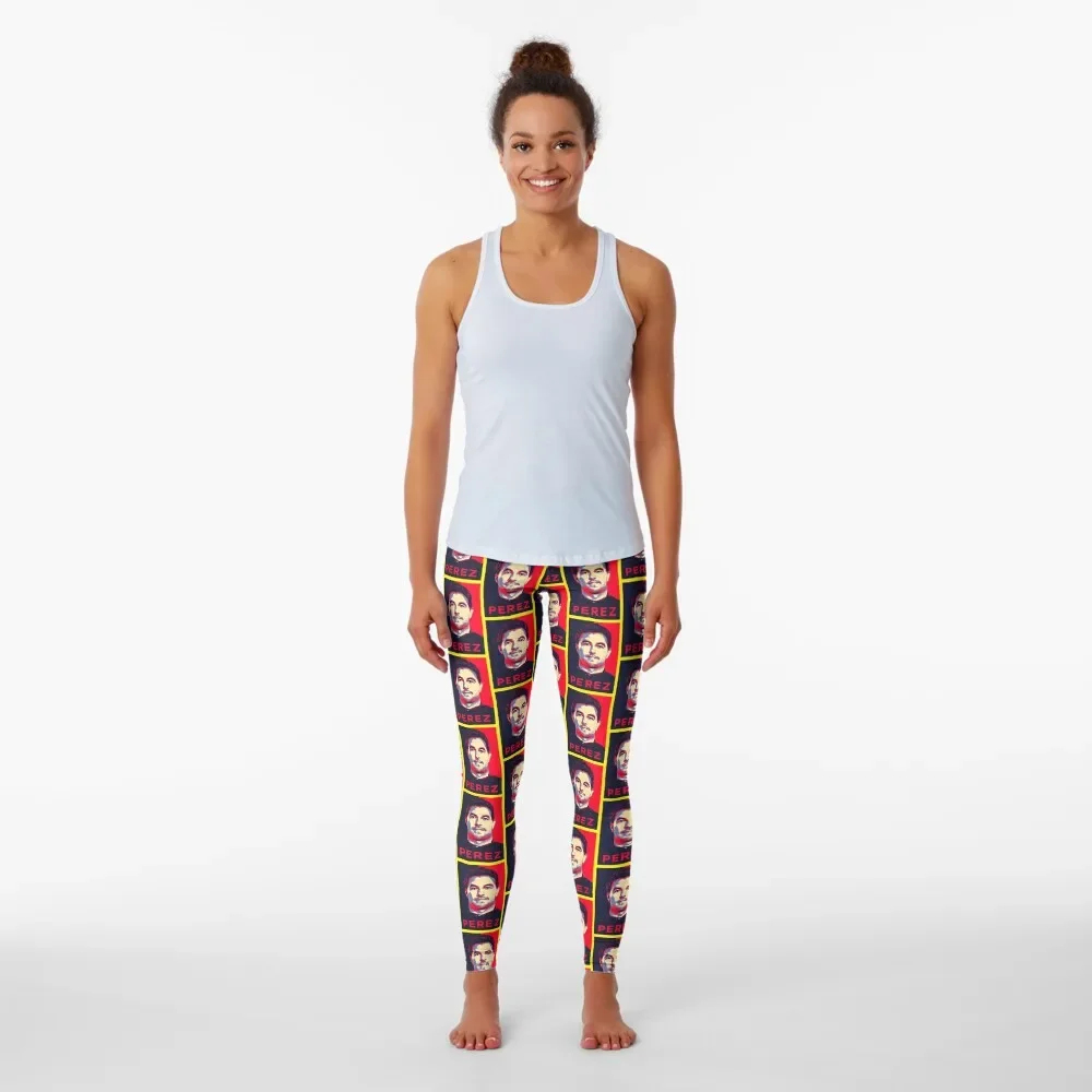 Sergio Perez Checo Artwork Leggings Sports pants woman workout shorts sports shirts gym Womens Leggings