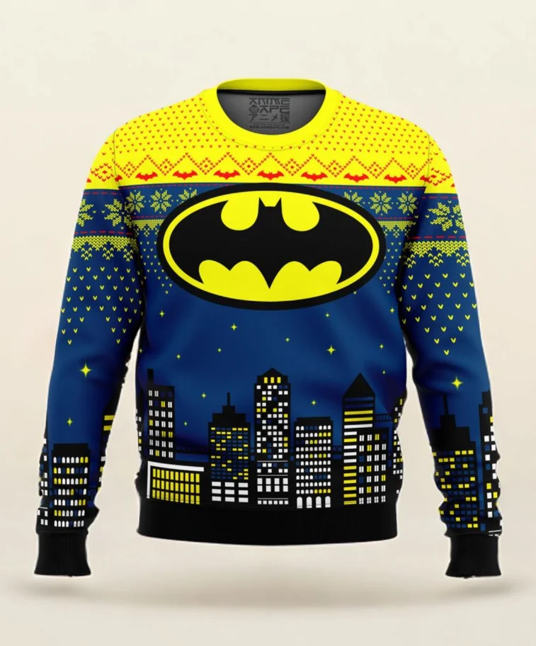 

Retro 3D Christmas gift 3D printed long sleeved sweatshirt with bat pattern for men and women, fashionable outdoor top