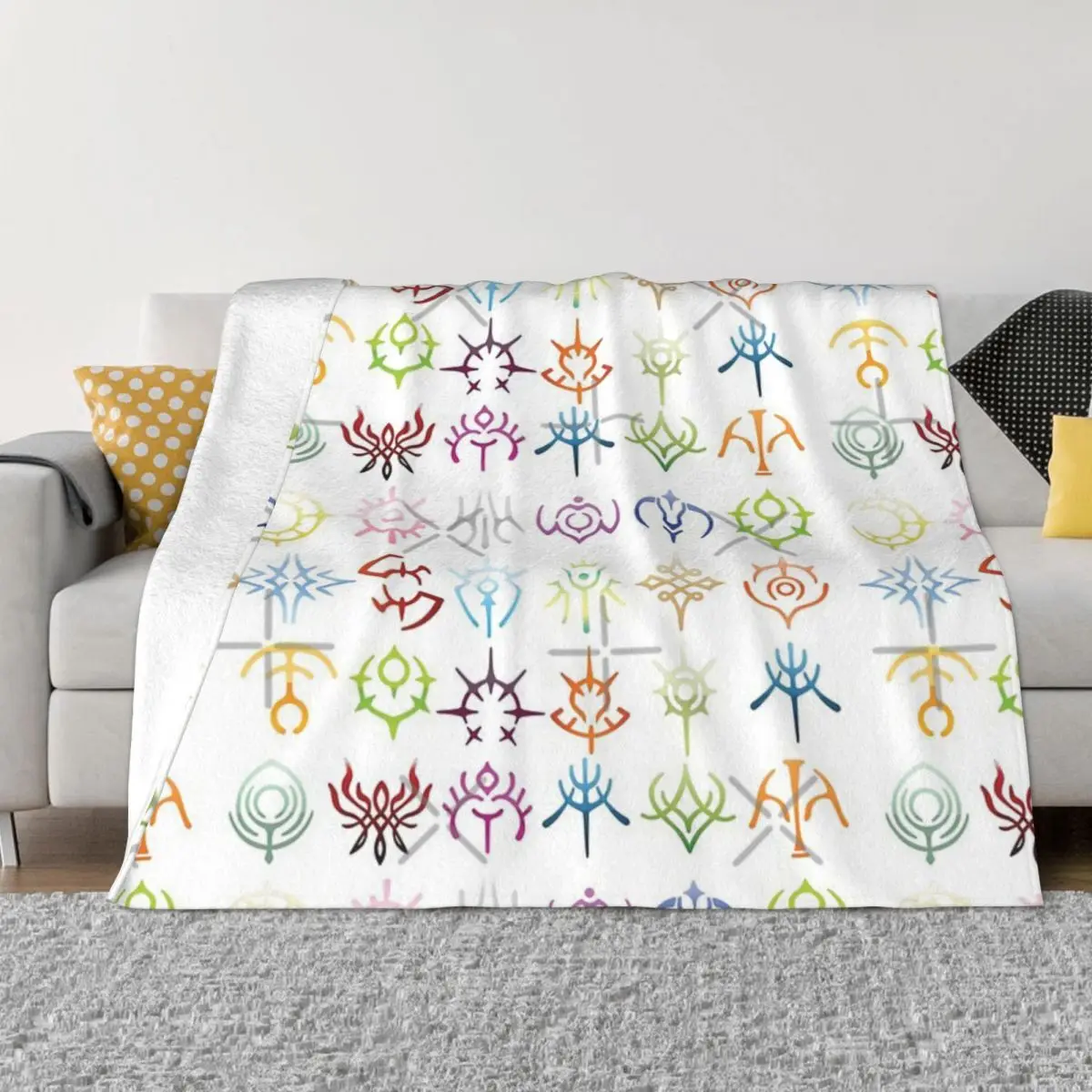 The Crests - Colored Version Quilt Bed Blanket Quilt For Bed Home And Decoration Throw Blanket