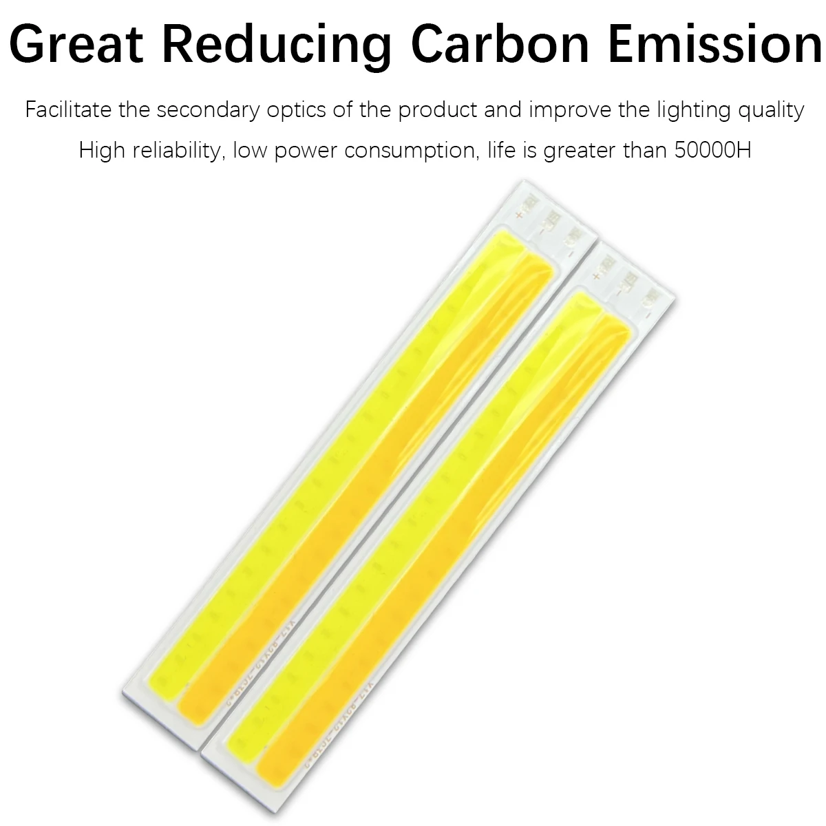 82x12 มม.COB LED Bar Light Strip 82 มม.เย็นสีขาว 24V 7W หลอดไฟ LED 82 มม.ชิป On Board แหล่งกําเนิดแสงสําหรับ Auto โคมไฟ