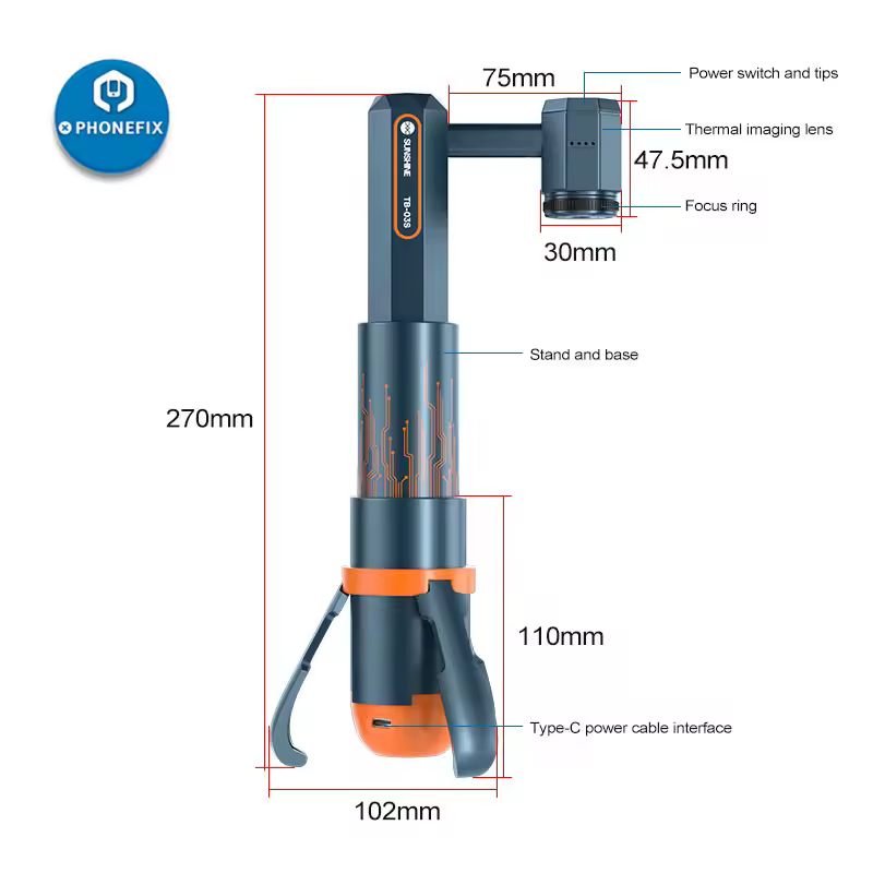 חדש iit shortcam lite shortimmini הדמיה תרמית מצלמת אם לוח האם מכשיר אבחון מהיר לאיתור תקלות pcb