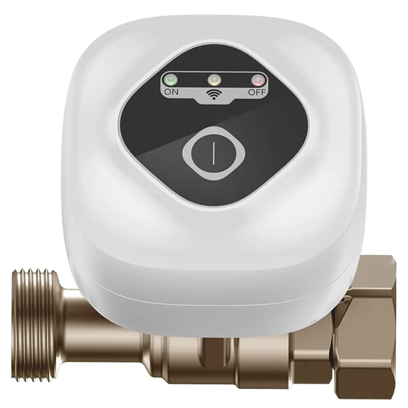 AEE7-Wifi صمام كروي ذكي صمام إيقاف المياه التلقائي يدعم التحكم في التطبيق/3 أوضاع توقيت/إنذار تسرب المياه في الاتحاد الأوروبي