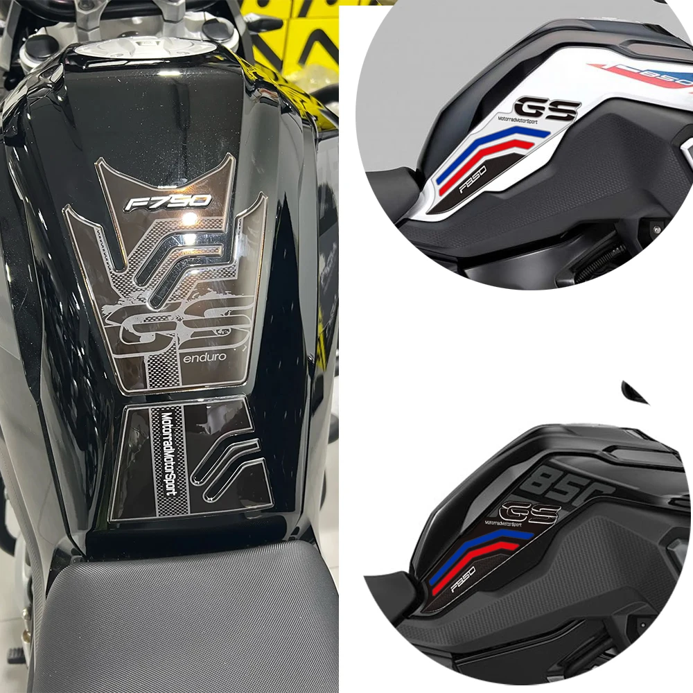 

For F850GS F850 GS Motorcycle Tank Pad Gas Fuel Oil Kit Knee waterproof scratch resistant decorative protection Stickers Decals