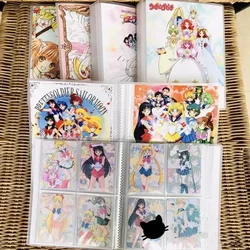 Juego de cartas de Sailor Moon Hino Rei Chibiusa Tomoe Hotaru, personaje de juego de Anime hecho a mano, Serie clásica, libro de colección, juguete de regalo, 160 unids/set