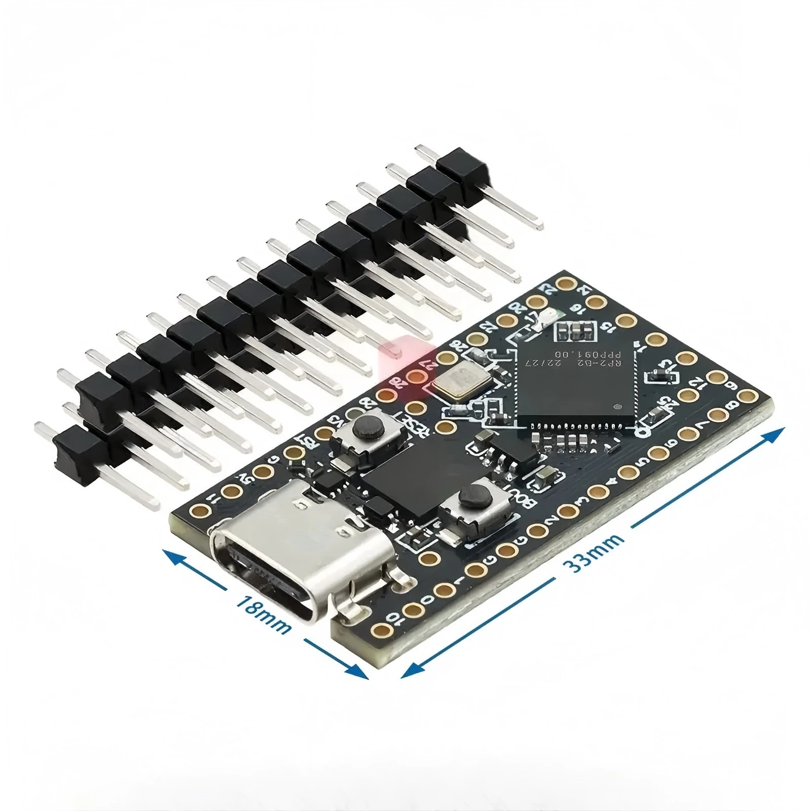 لوحة تطوير Raspberry Pi Mini ProMicro RP2040 متوافقة مع Helios OxB2 MicroPython