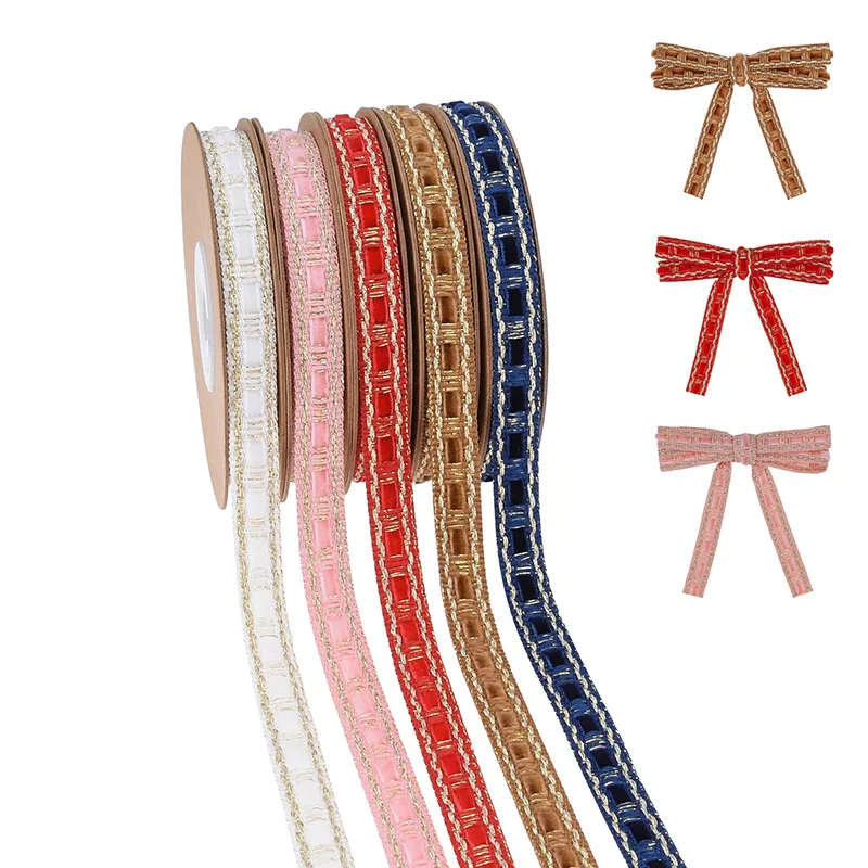 5 Yards Gold-Thread…