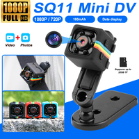 SQ11 Mini Camera 1080P Mini Night Vision Sports Camera Record Monitor Camcorders Video Protection Remote Surveillance Smart Home