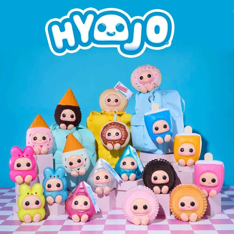 

Original Miniverse Hyojo Squishy Series Blind Box Soft Vinyl Face Squeeze Cute Doll Stress Relief Ornament Collect Toy Girl Gift