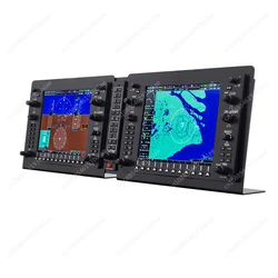 Microsoft Simulated Flight G1000 Integrated Aerophone PFD/MFD Display Panel 10.4-Inch LCD Meters Display xplan/FSX/MSFS2020