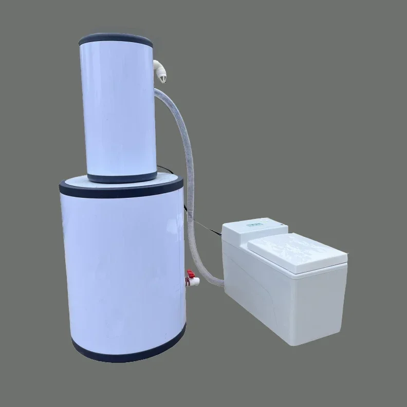 Biodegradable Compost Toilet Concealed Cistern Auto Flush Toilet Negative Pressure Toilet